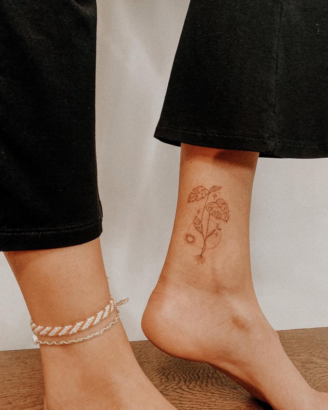 Delicate floral tattoo symbolizing personal growth Tattoo Design