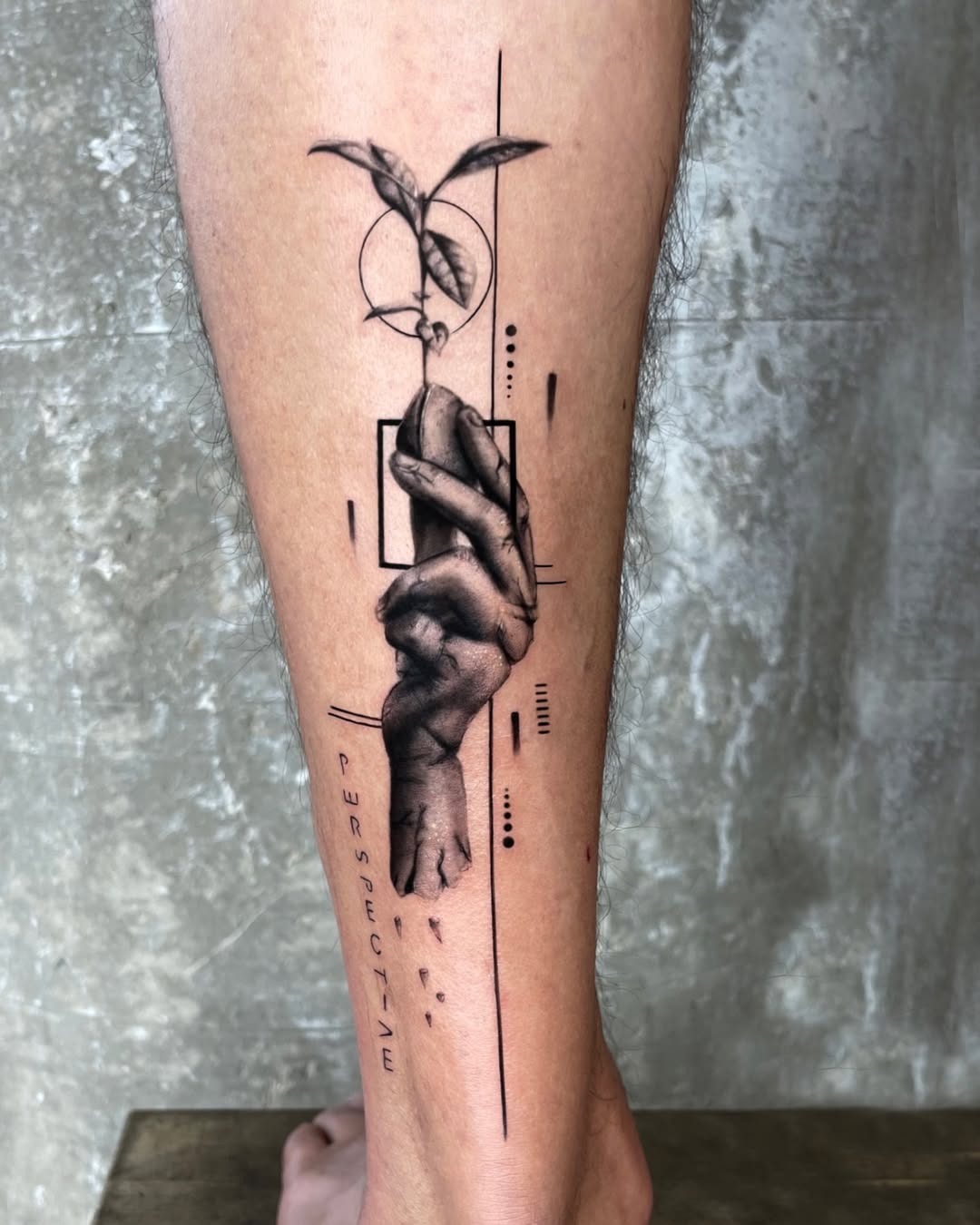Symbolic growth through art on the skin Tattoo Design