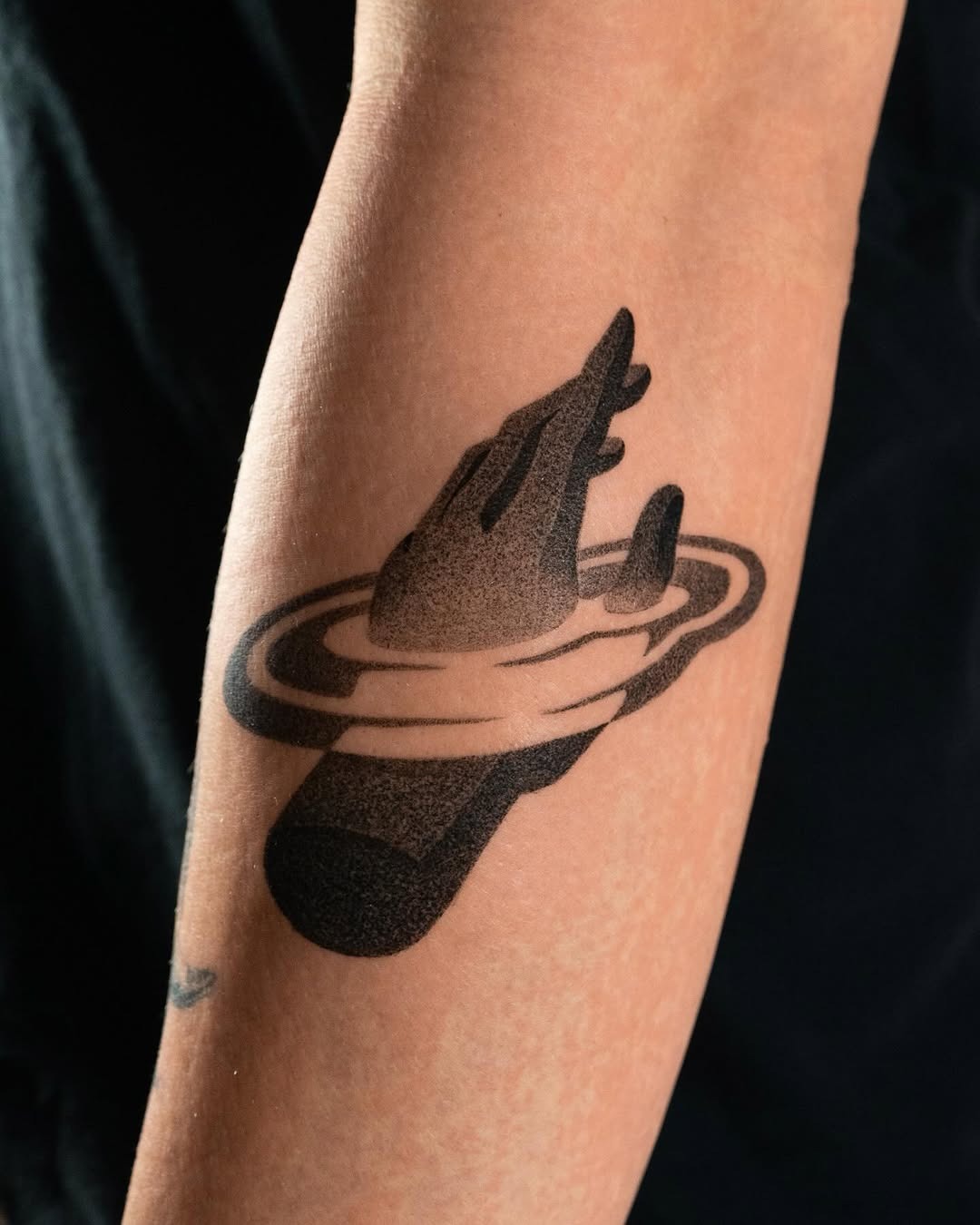 Symbolic hand tattoo inspired by growth imagery Tattoo Design