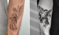 35+ Guardian Angel Tattoo Ideas & Inspiration