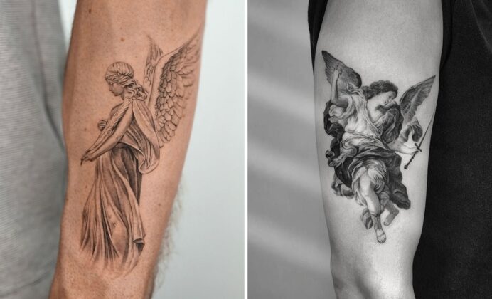 35+ Guardian Angel Tattoo Ideas & Inspiration