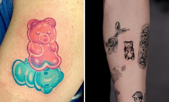 Gummy Bear Tattoo Ideas That Demand Attention and Admiration