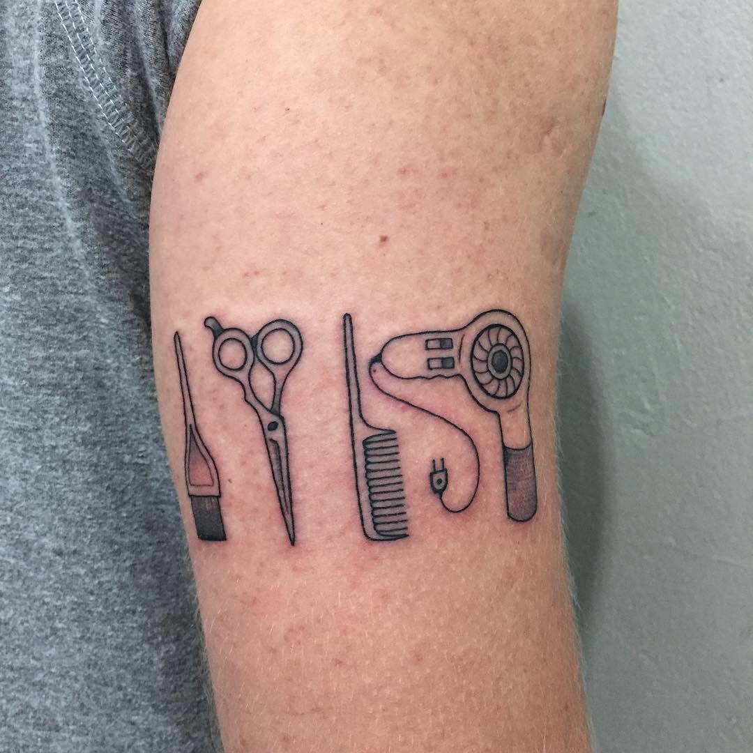 Essential tools immortalized in ink. Tattoo Design