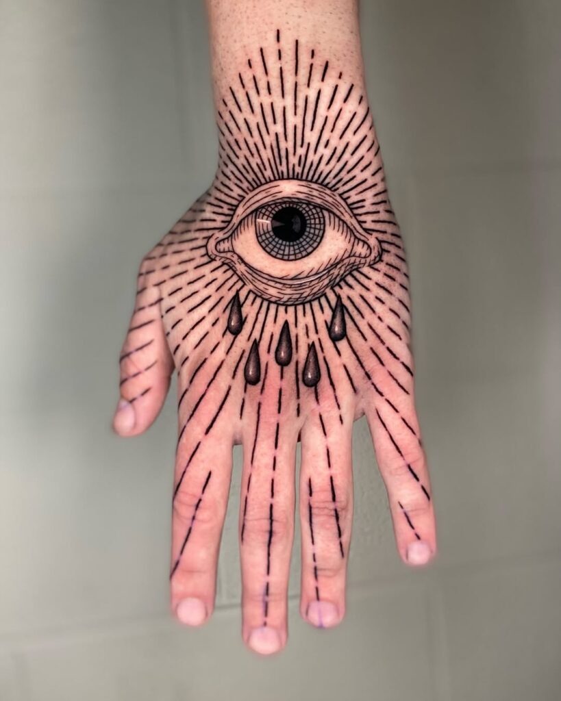 All-Seeing Eye Hand Tattoo Design Tattoo Design