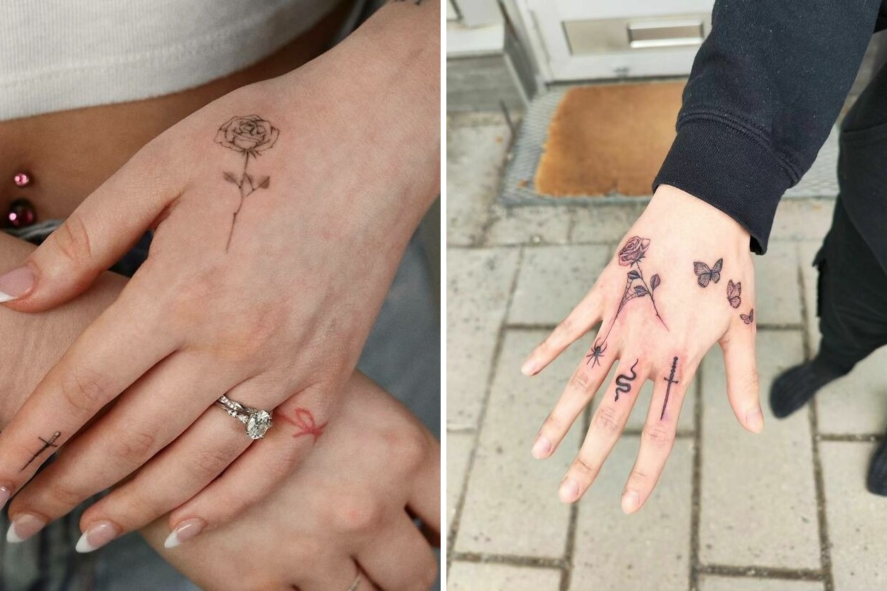 85+ Hand Tattoo Ideas Worth Saving for Your Next Appointment Featured Lookbook Collage