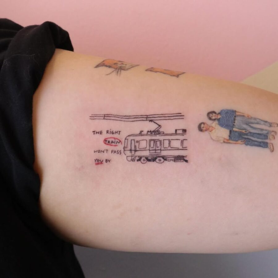 Meaningful Handwritten Quote Tattoo Design Tattoo Design