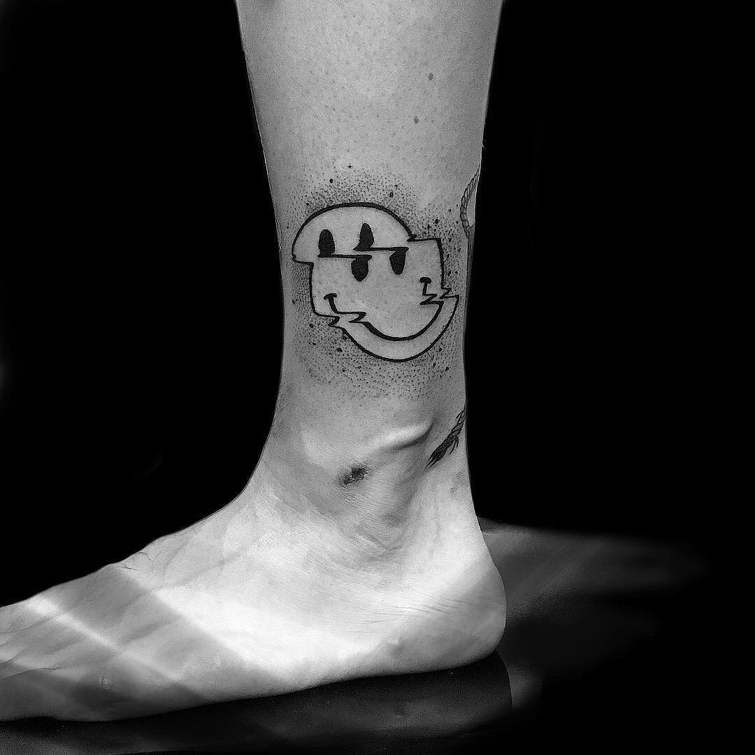 Playful ghost tattoo bringing joy and fun Tattoo Design