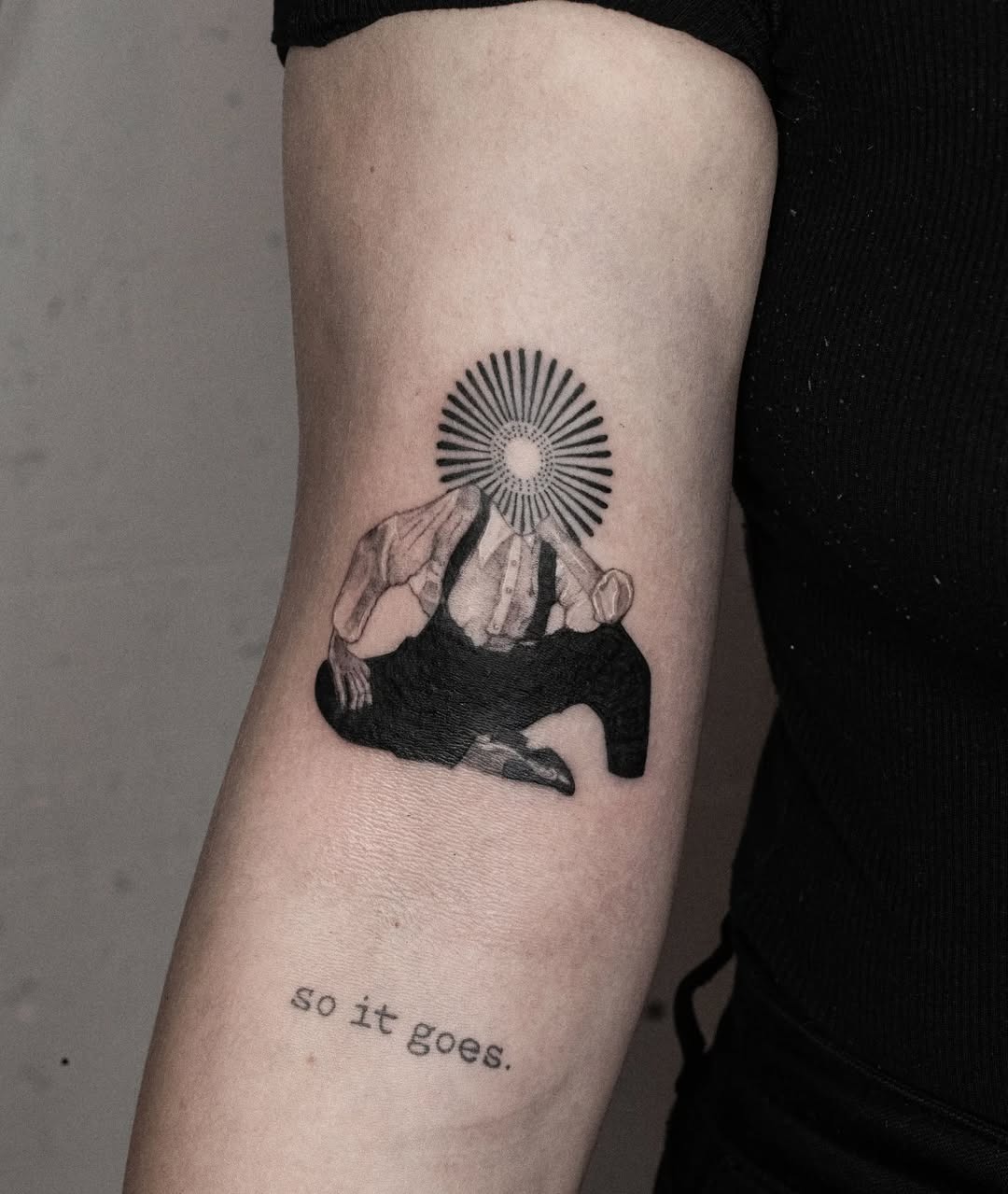 Unique tattoo blending surrealism and joy Tattoo Design