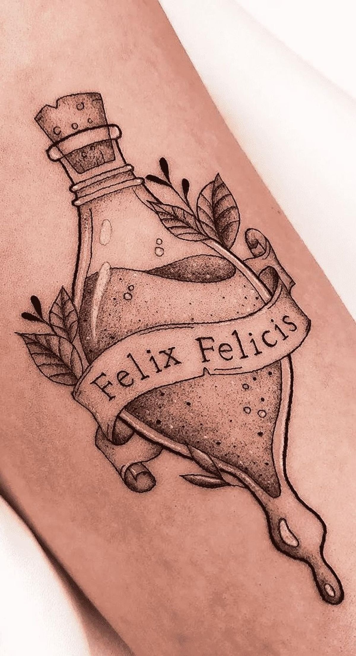 Felix Felicis Potion Bottle Tattoo Tattoo Design