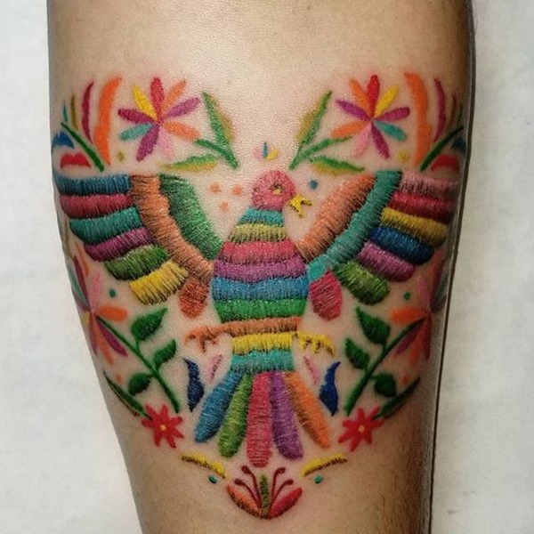 Beautiful Flora and Fauna Heart Tattoo for the Lovers of Nature Tattoo Design