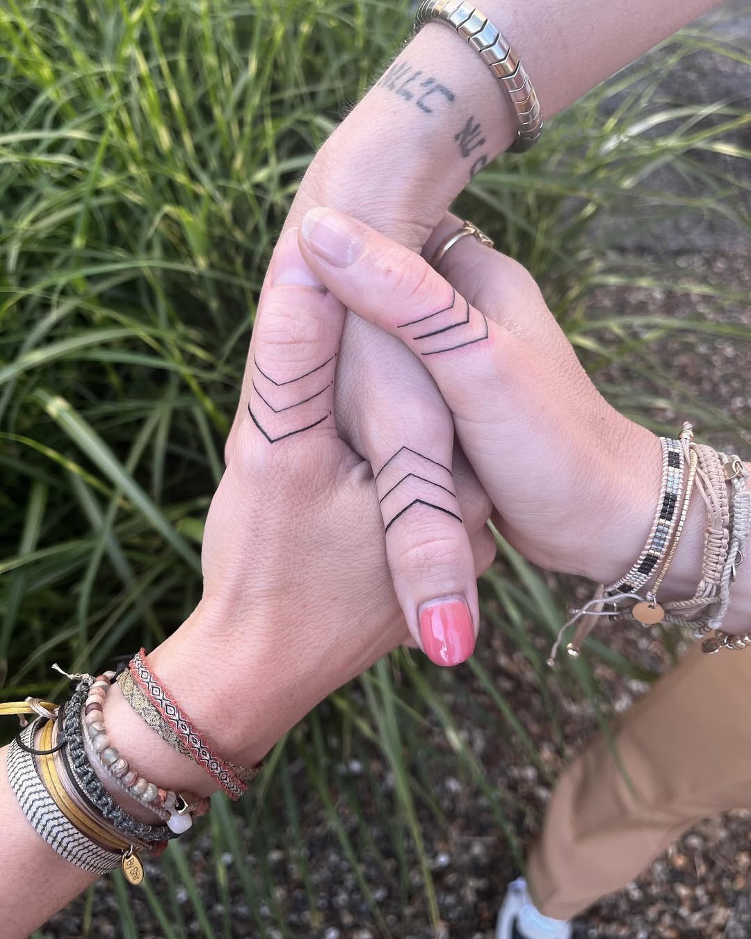Beautiful coordinating sibling tattoos for connection Tattoo Design