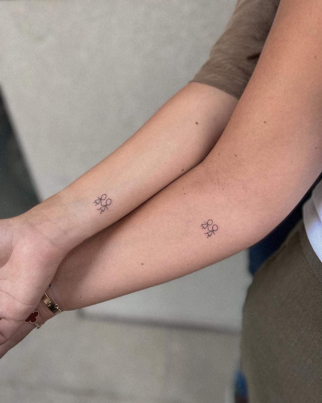 Matching Insperable Tattoos for Sisters Tattoo Design