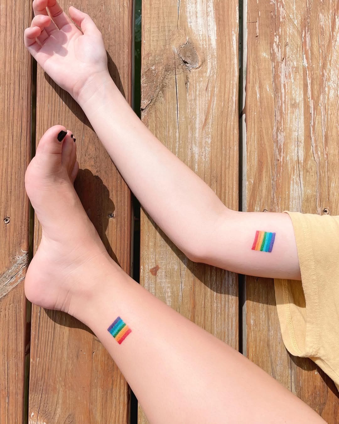 Minimalist eye tattoos for sister bond Tattoo Design