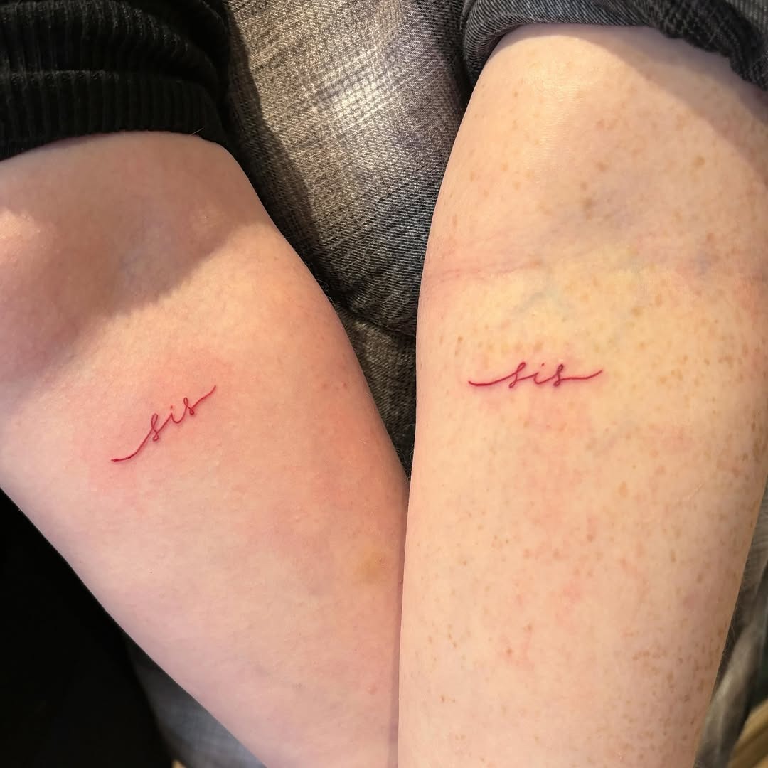Minimalist hands holding sun and moon tattoos Tattoo Design