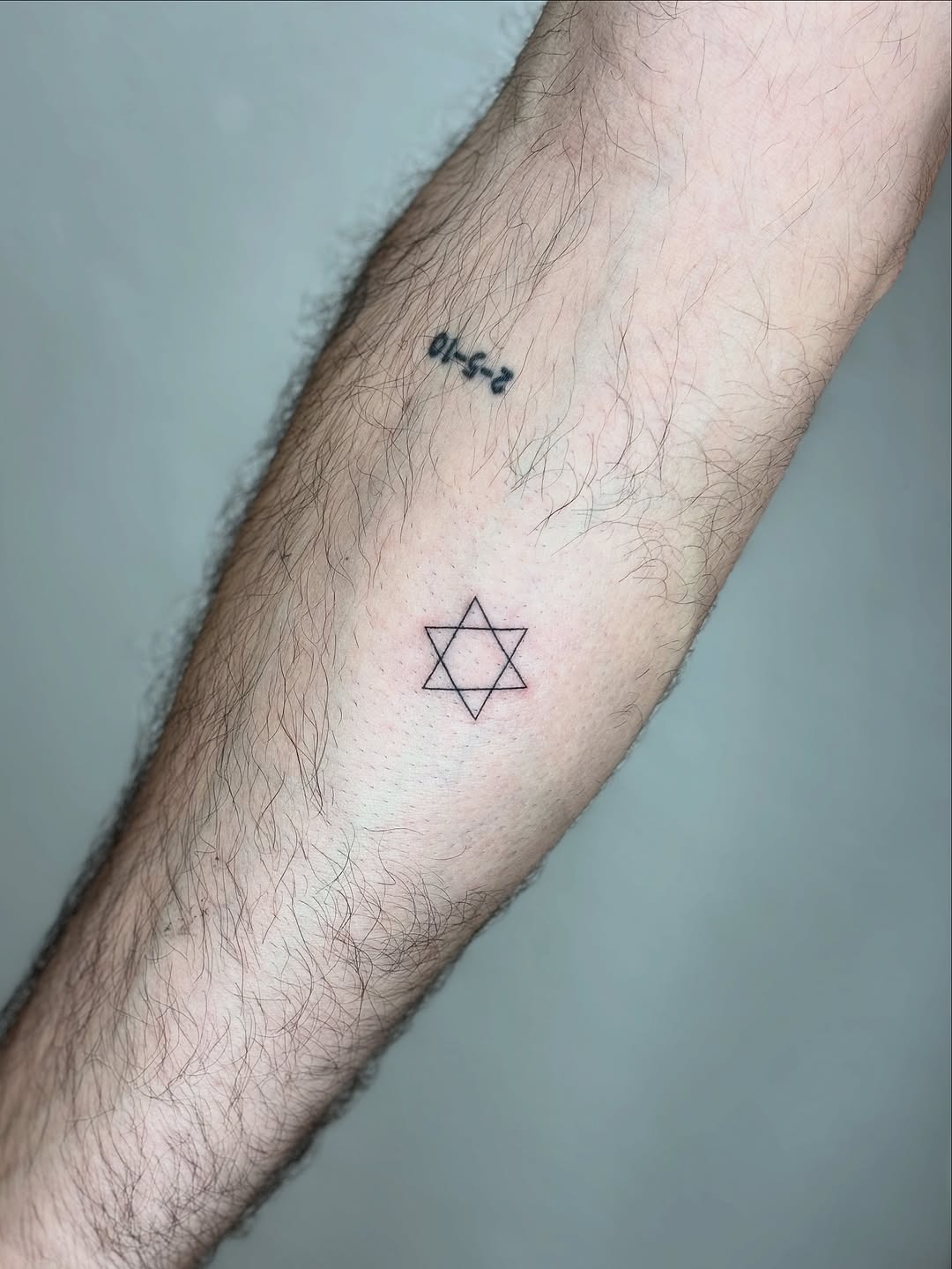 Minimalist Star of David Tattoo Design Tattoo Design