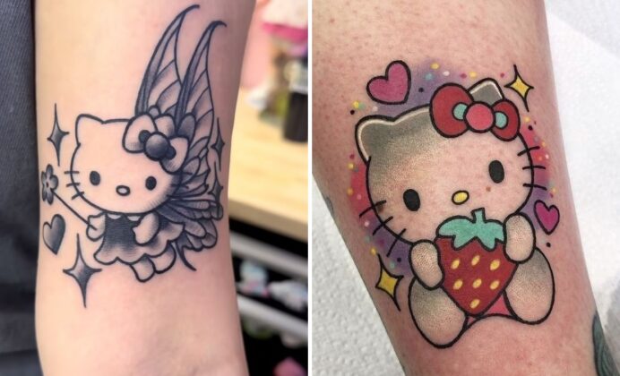 26 Cute Hello Kitty Tattoo Ideas Filled With Charm And Playful Personality