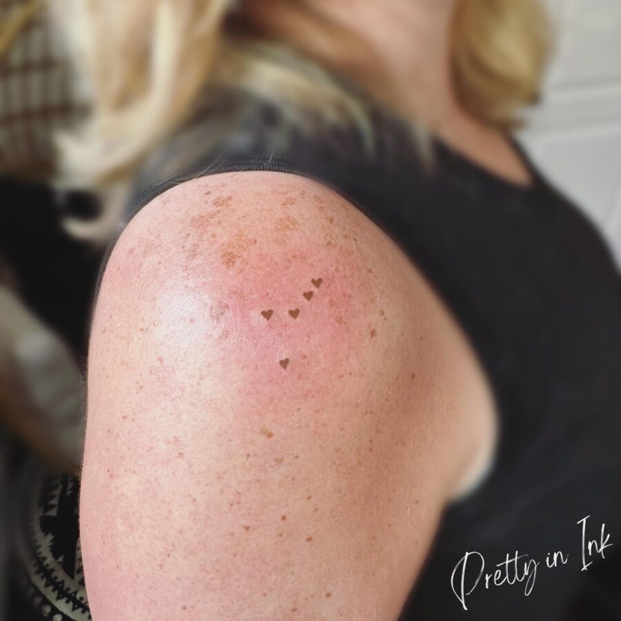 Delicate heart tattoos for a subtle statement Tattoo Design