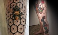 31+ Honeycomb Tattoo Ideas & Inspiration