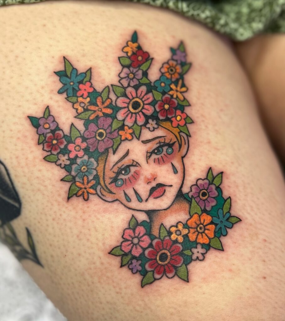 Hail PaimonHereditaryTattoo Tattoo Design