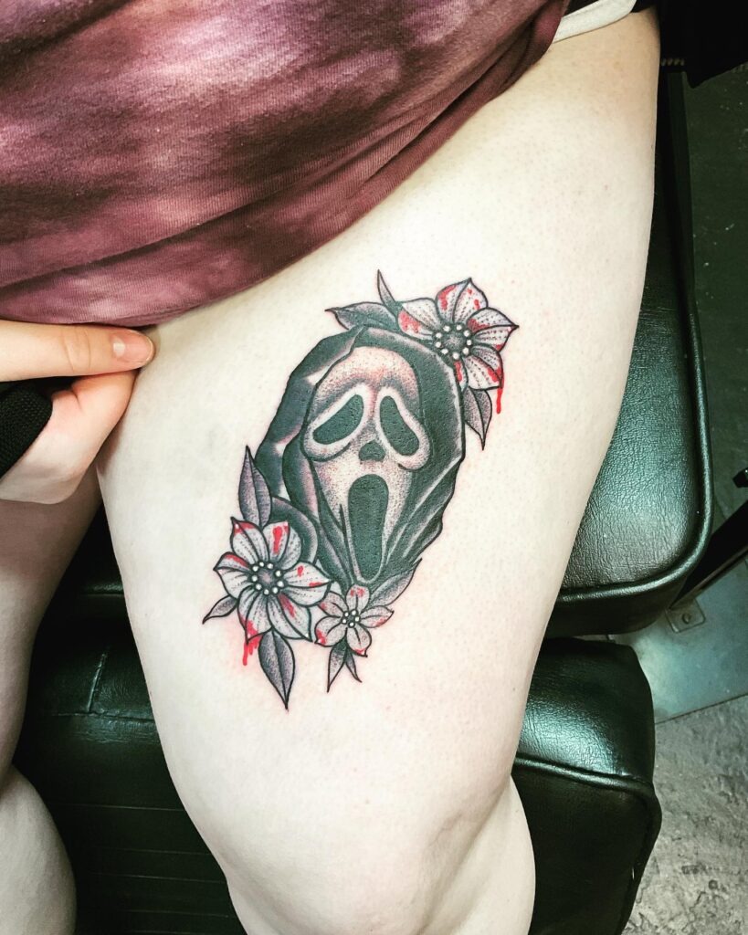 Jason's Mask: Friday the 13th Slasher Tattoo Tattoo Design