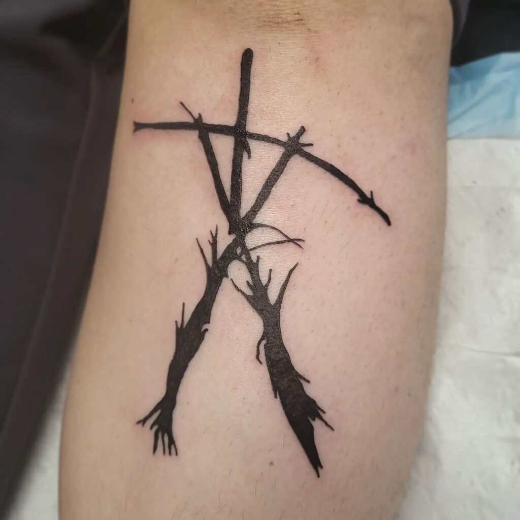 SuspiriaStained Glass Tattoo Tattoo Design