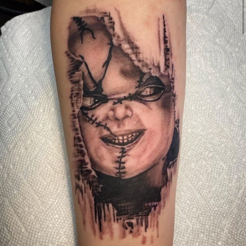 The Nun Horror Tattoo Tattoo Design