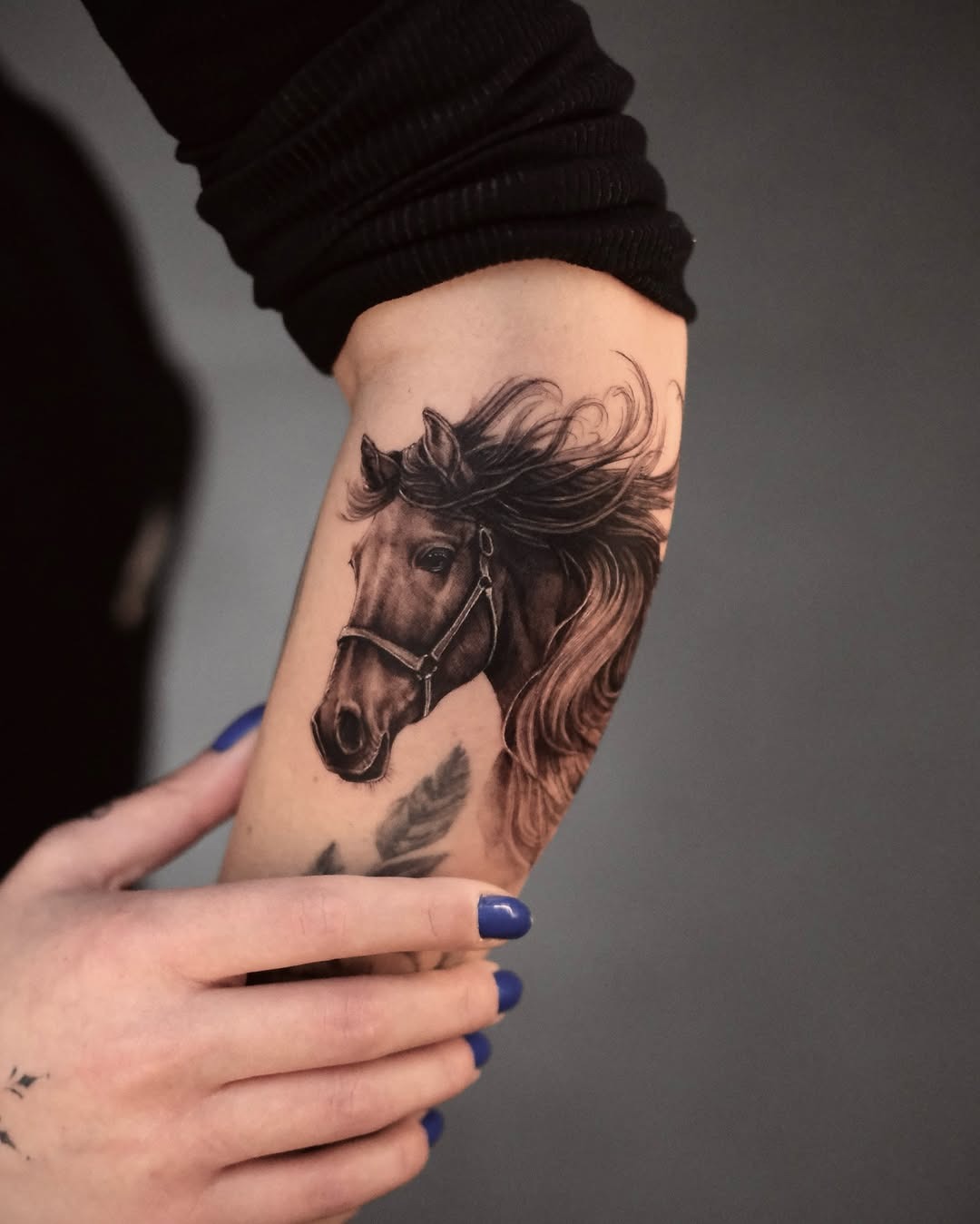 Stunning realism captures a horse’s spirit Tattoo Design