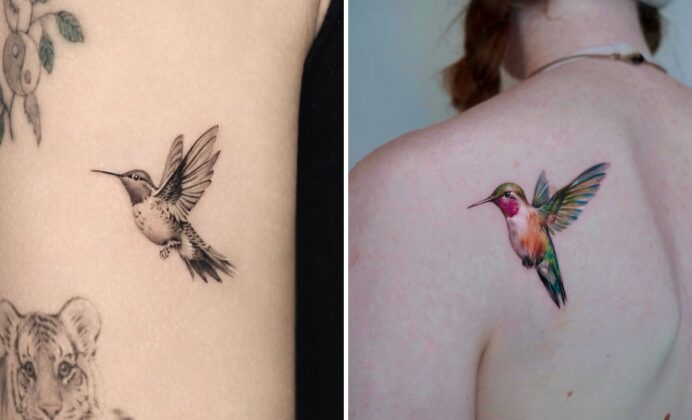 73+ Hummingbird Tattoo Ideas For Expressive Body Art