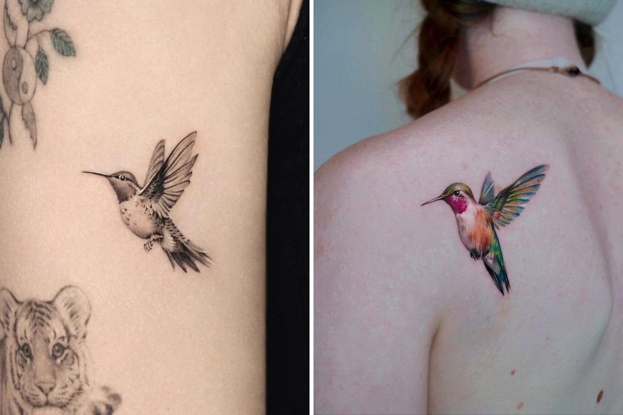 73+ Hummingbird Tattoo Ideas For Expressive Body Art Featured Lookbook Collage