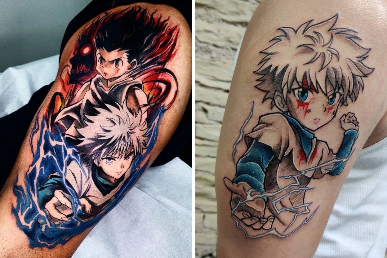 33+ Hunter X Hunter Tattoo Ideas & Inspiration Featured Lookbook Collage