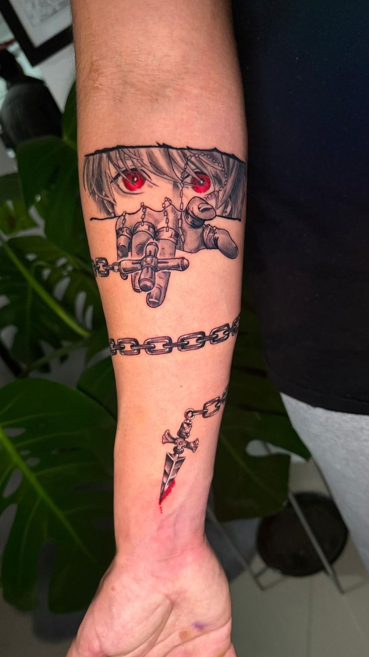 Full Story Sleeve - Classic Hunter Ensemble Tattoo Design