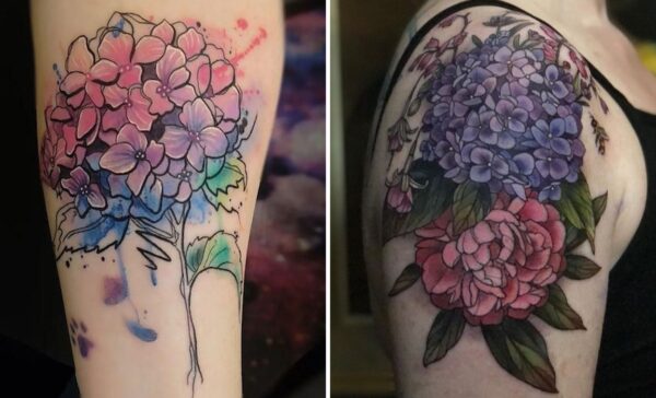 32+ Hydrangea Tattoo Ideas & Inspiration
