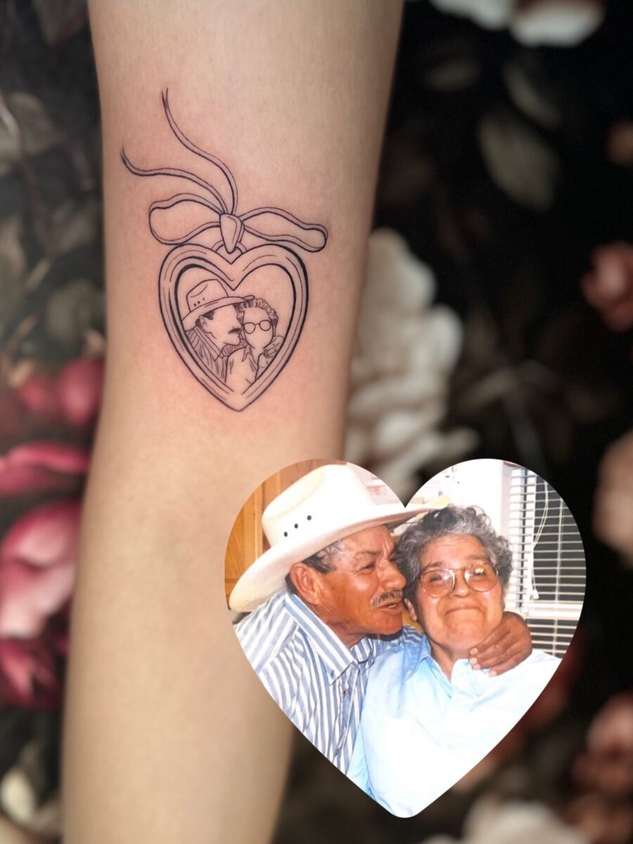 A heartfelt tribute captured in ink Tattoo Design