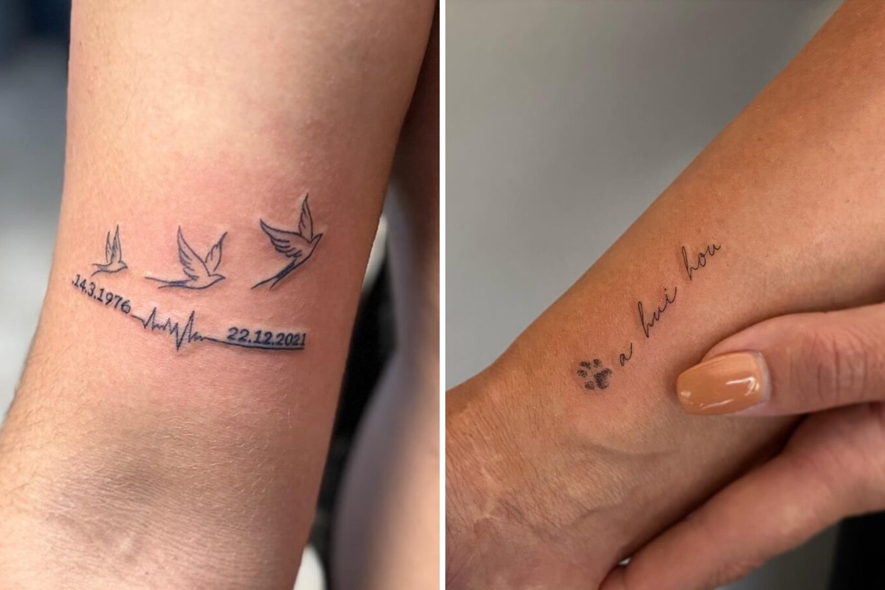 89+ In Loving Memory Tattoo Ideas Worth Saving for Your Next Appointment Featured Lookbook Collage