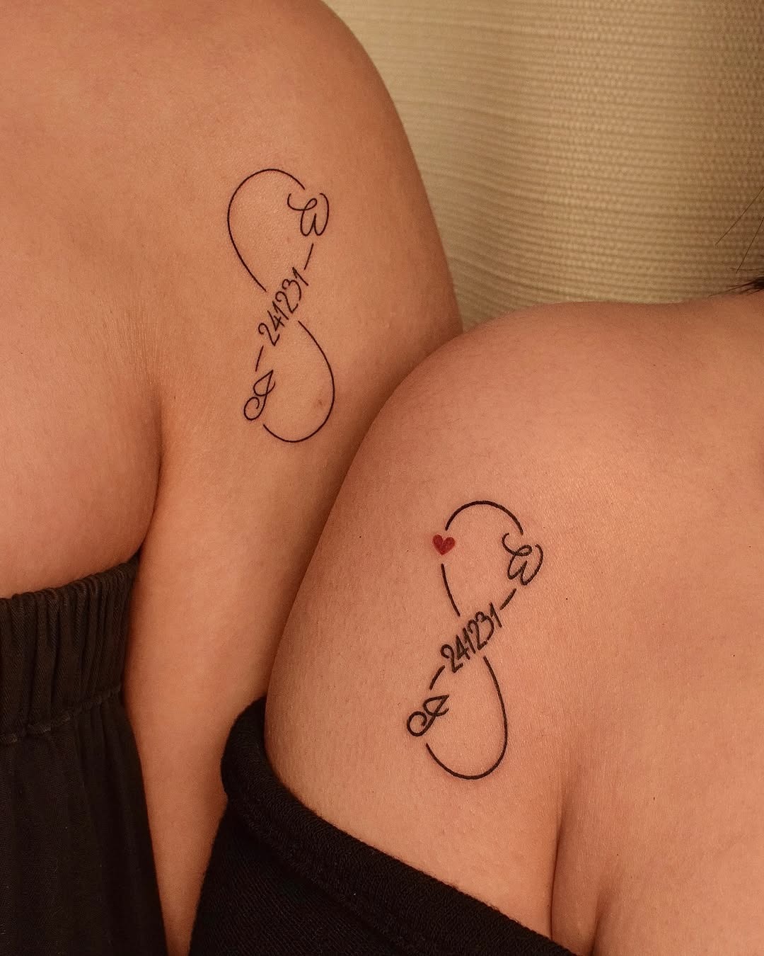 Elegant Infinity Tattoos with Personal Meanings Tattoo Design
