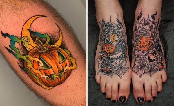 50 Jack O’ Lantern Tattoo Ideas: Spooky Halloween Pumpkins & Ink
