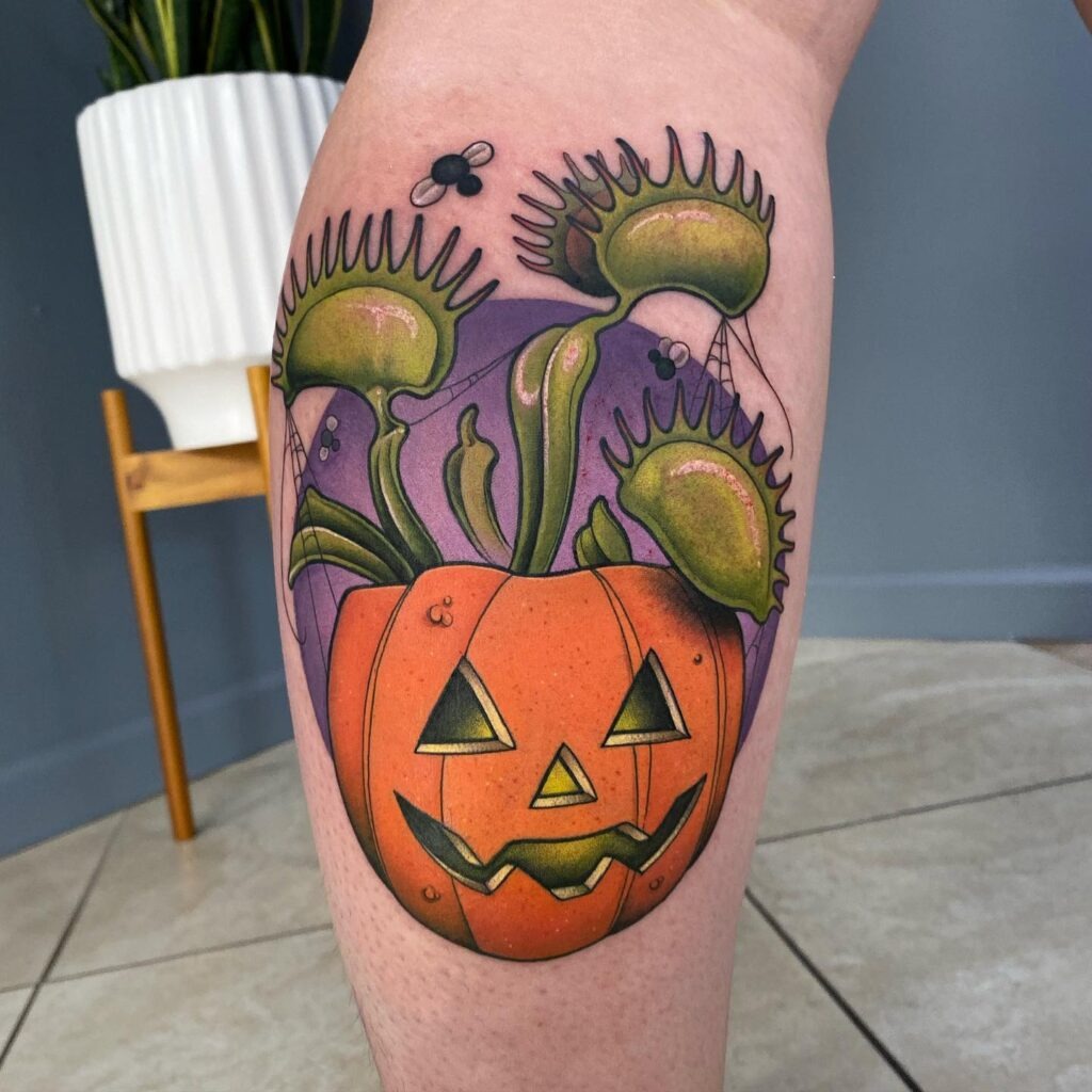 Venus Flytrap Jack O' Lantern Tattoo Tattoo Design