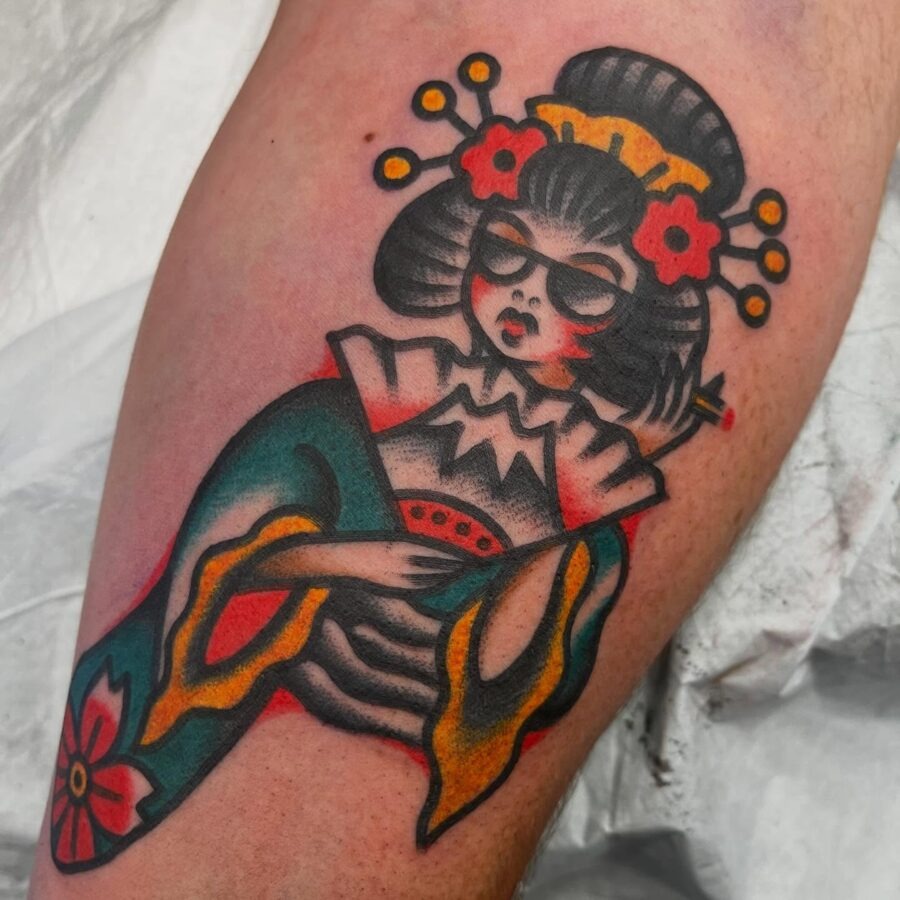 Exquisite geisha tattoo embodies Japanese culture Tattoo Design