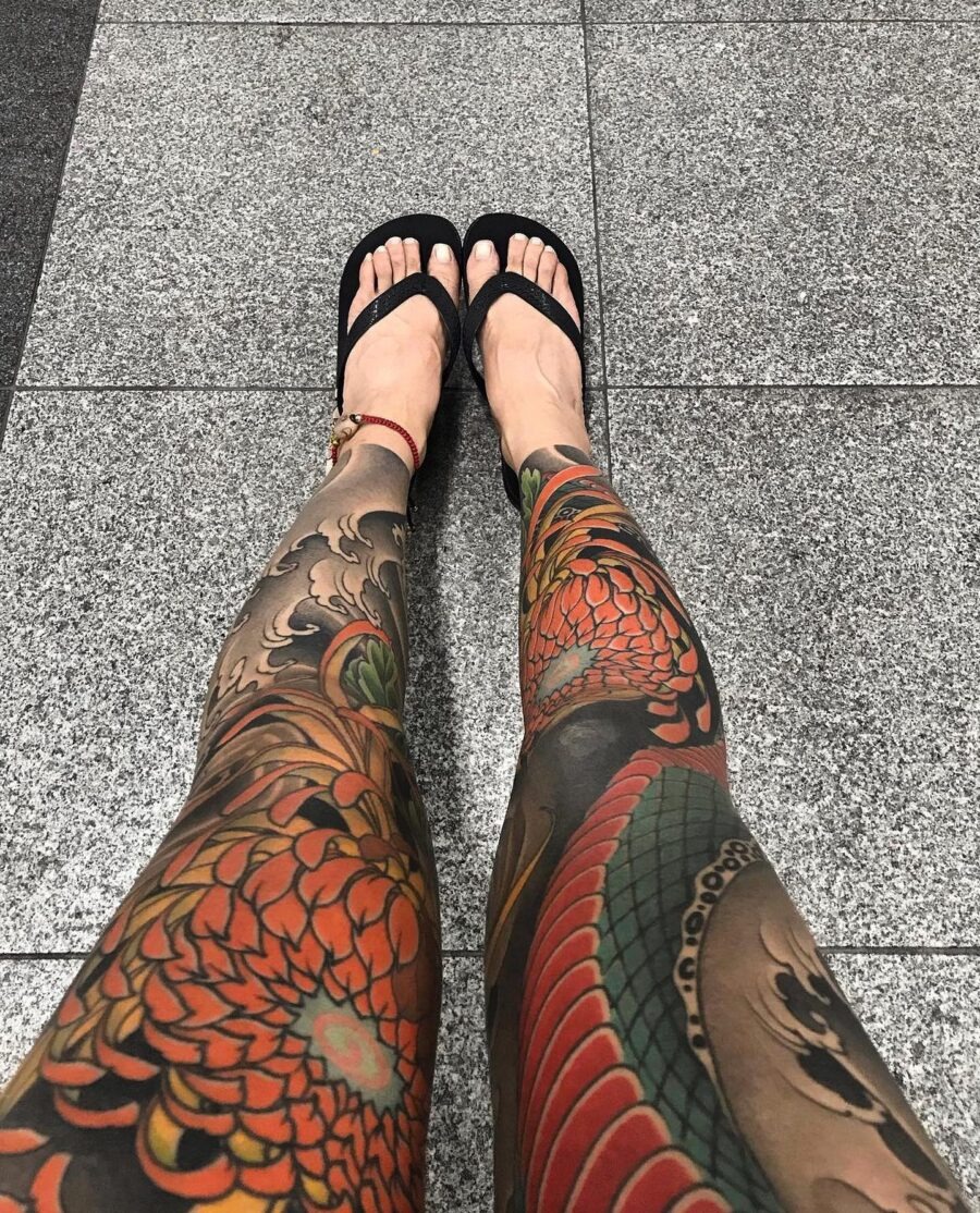 Intricate Japanese tattoos showcasing vibrant artistry Tattoo Design