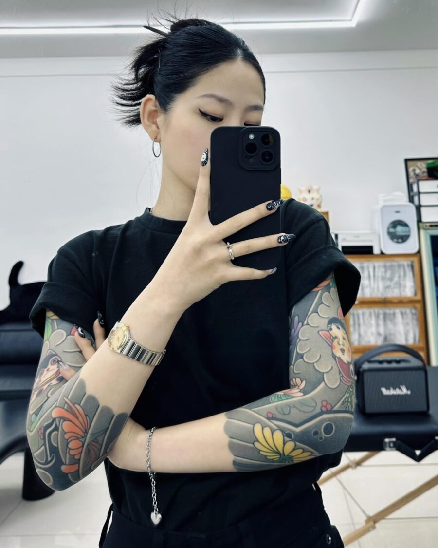 Vibrant Japanese Tattoos Illustrating Nature's Beauty Tattoo Design