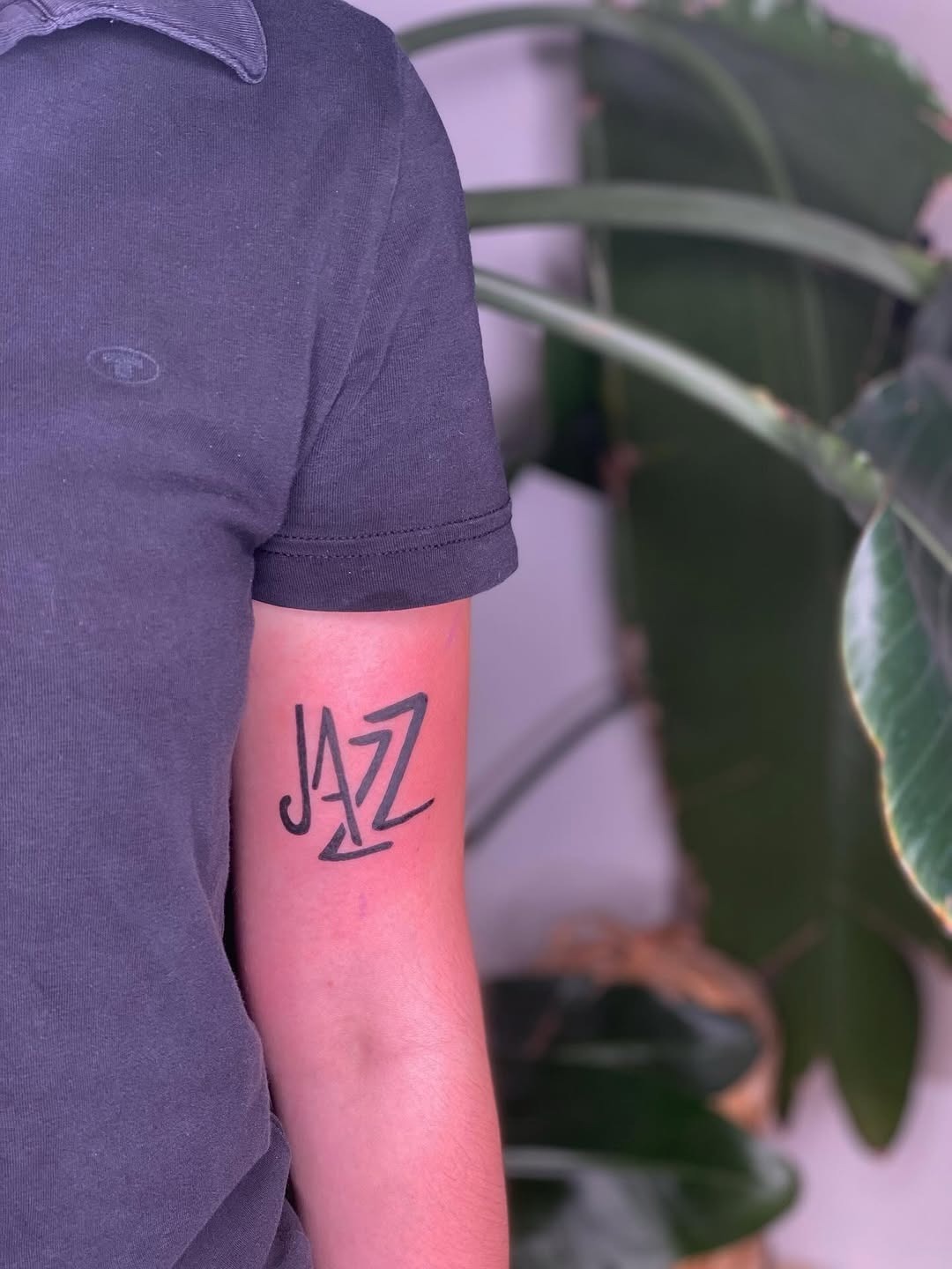 Stylish jazz tattoo showcasing artistic expression Tattoo Design