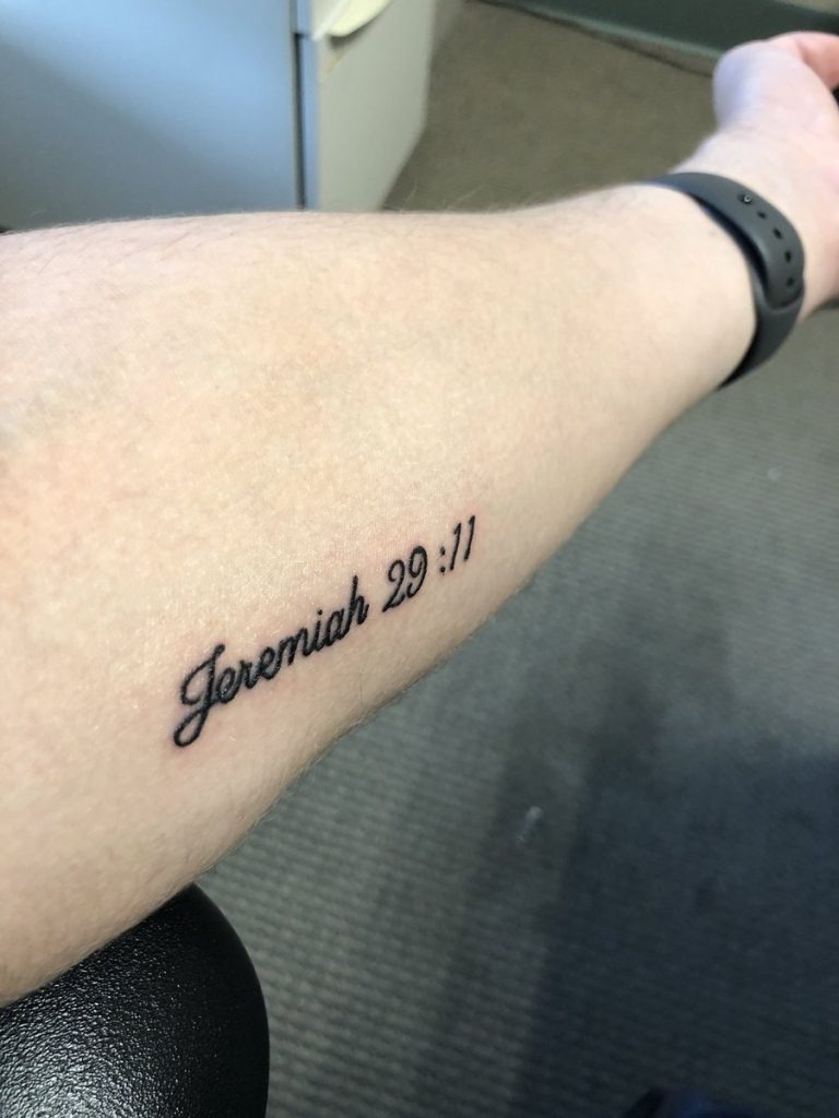 Shoulder Blade Detail Tattoo Design