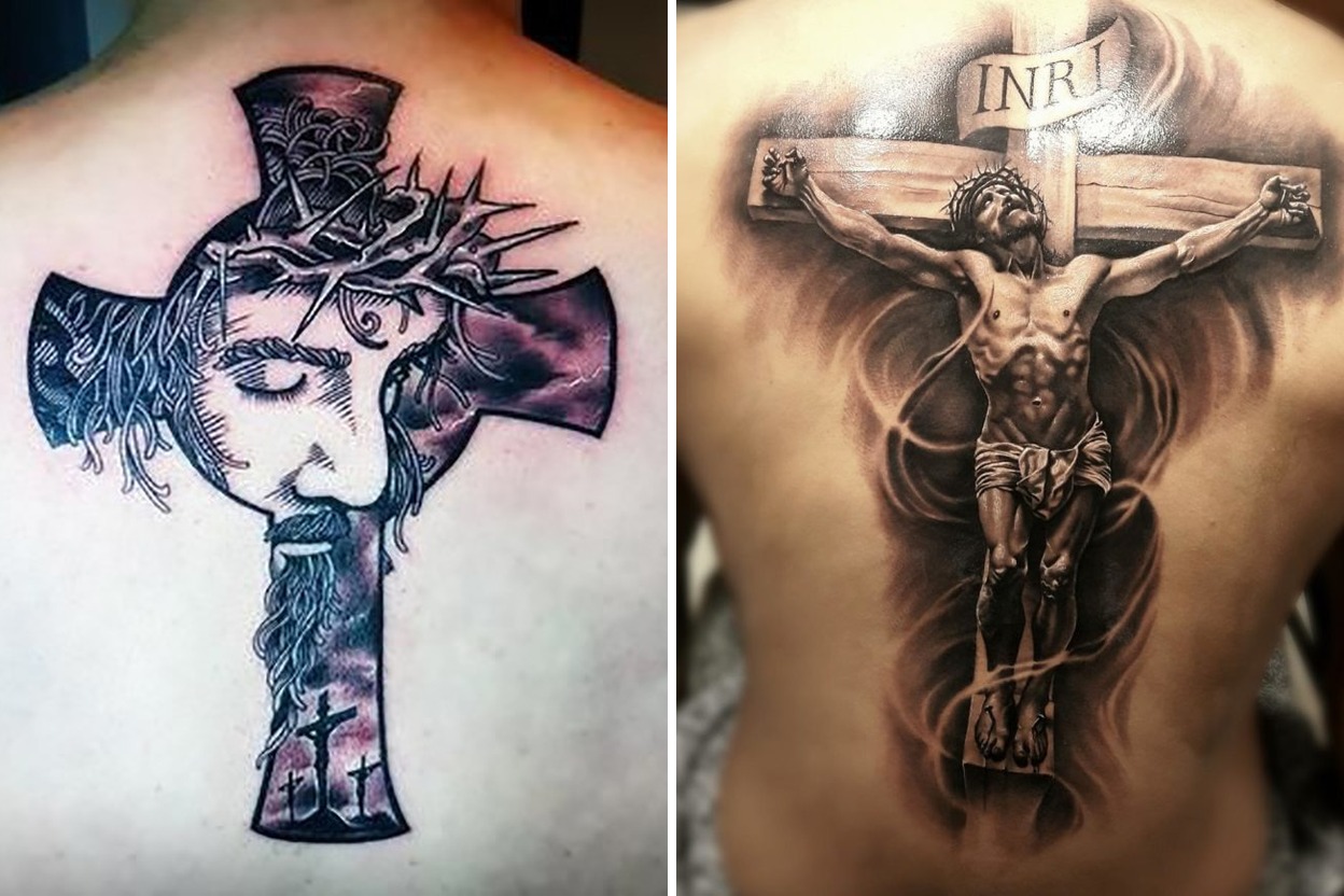 58+ Jesus Cross Tattoo Ideas For Timeless and Meaningful Ink Featured Lookbook Collage