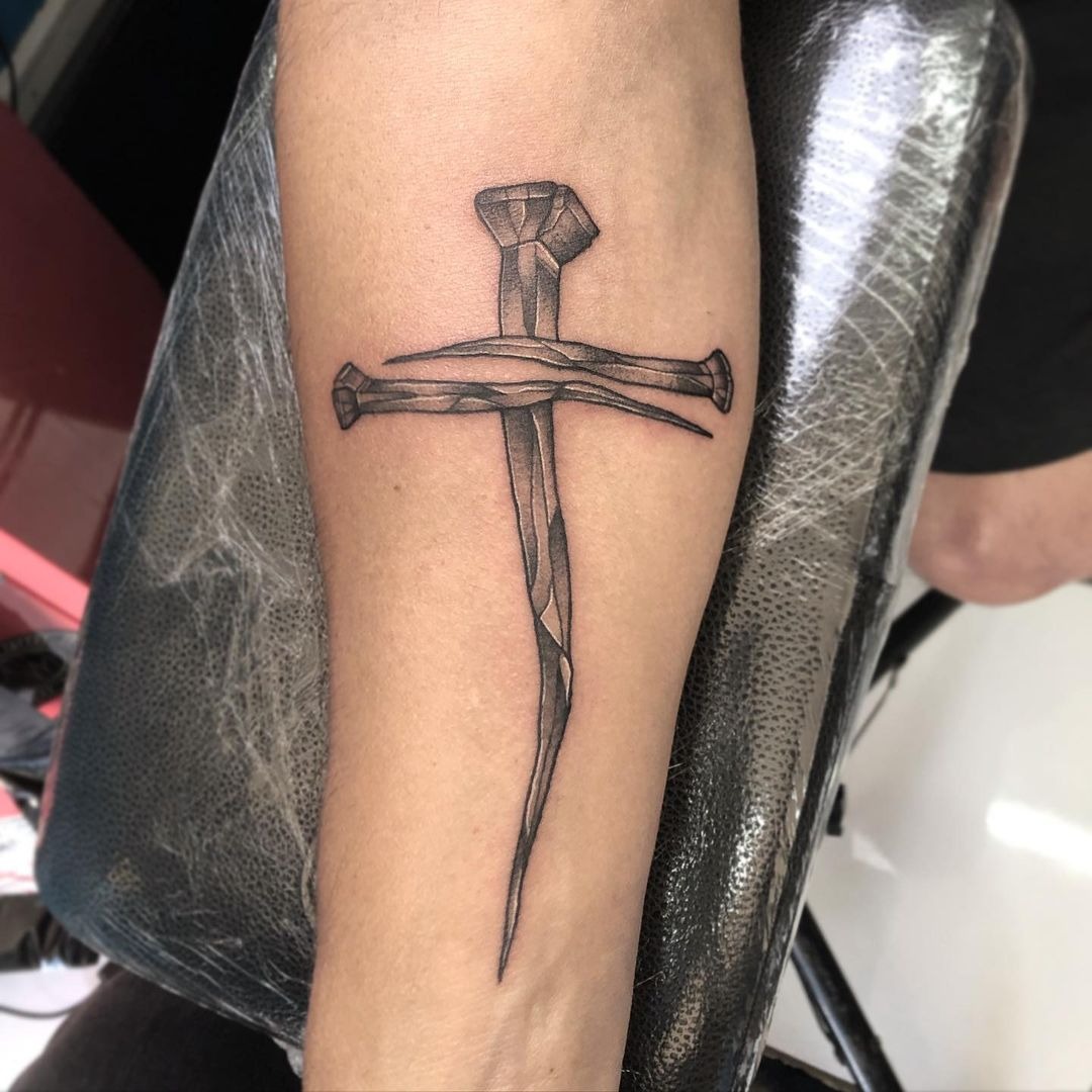 Nailed to the Cross Tattoo Tattoo Design