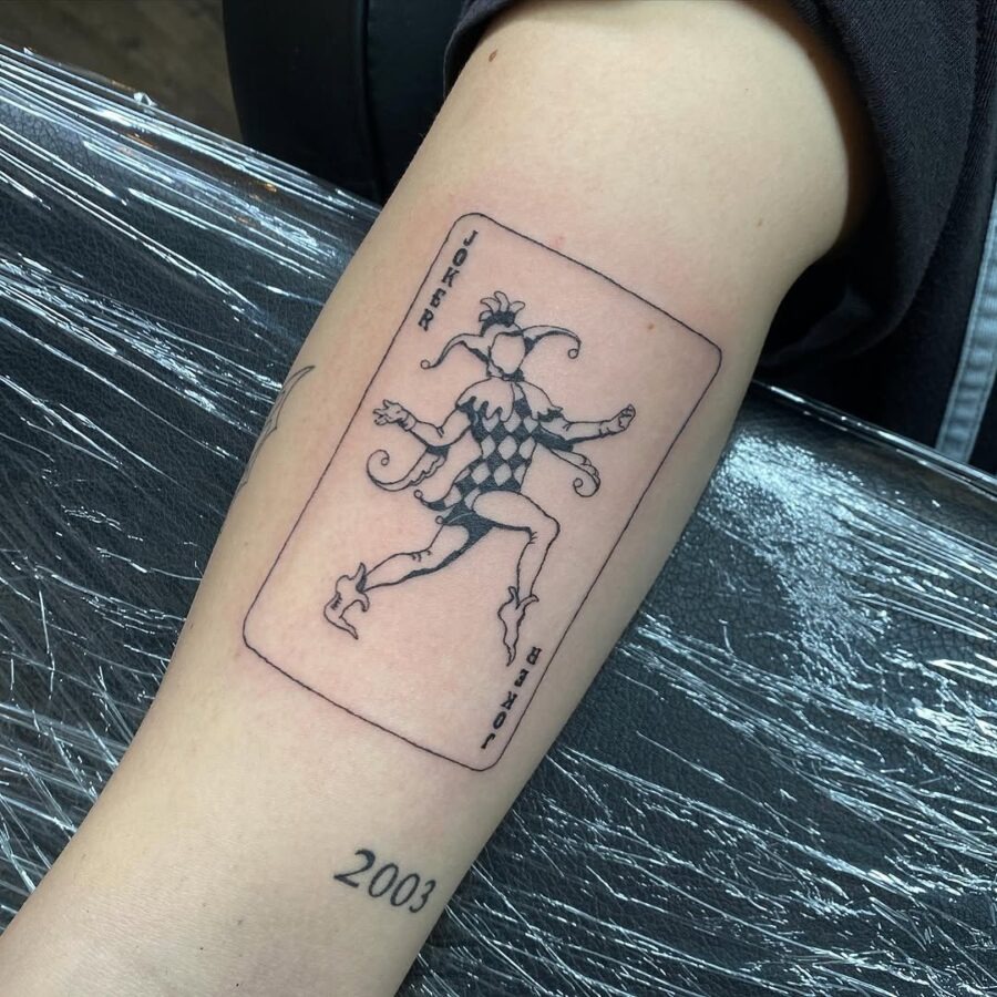 Ace of Spades Joker Tattoo Design Tattoo Design
