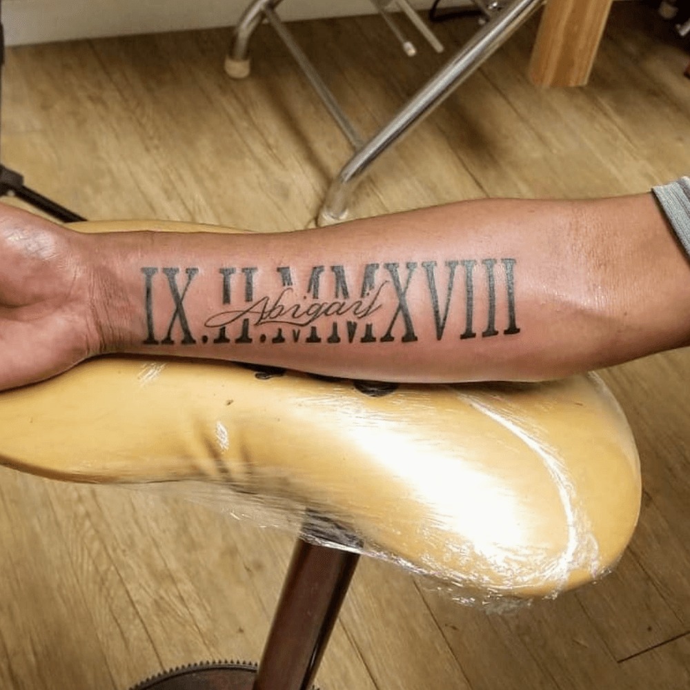 10 Kids Name Tattoos for Men Tattoo Design