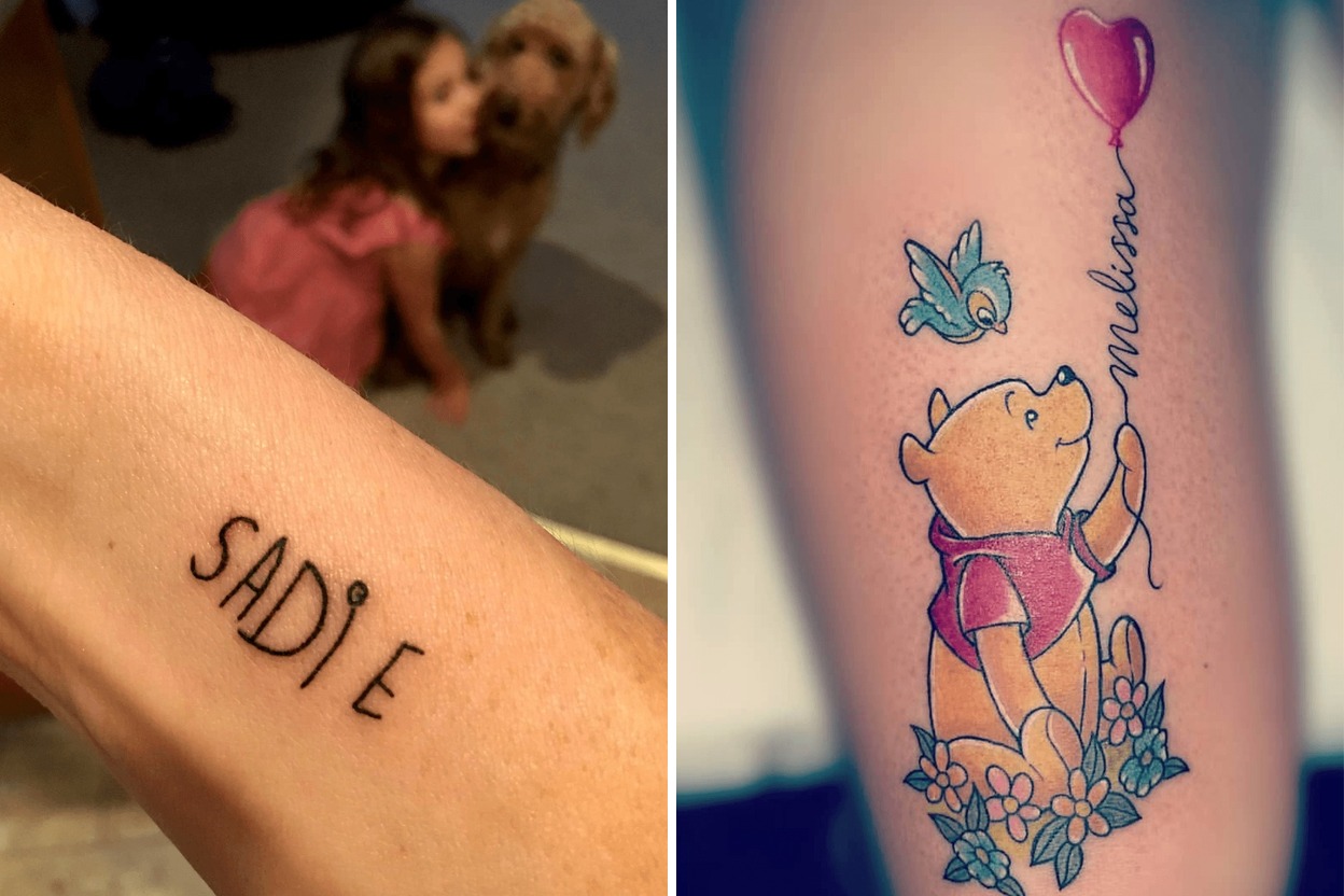 41+ Kids Names Tattoo Ideas & Inspiration Featured Lookbook Collage