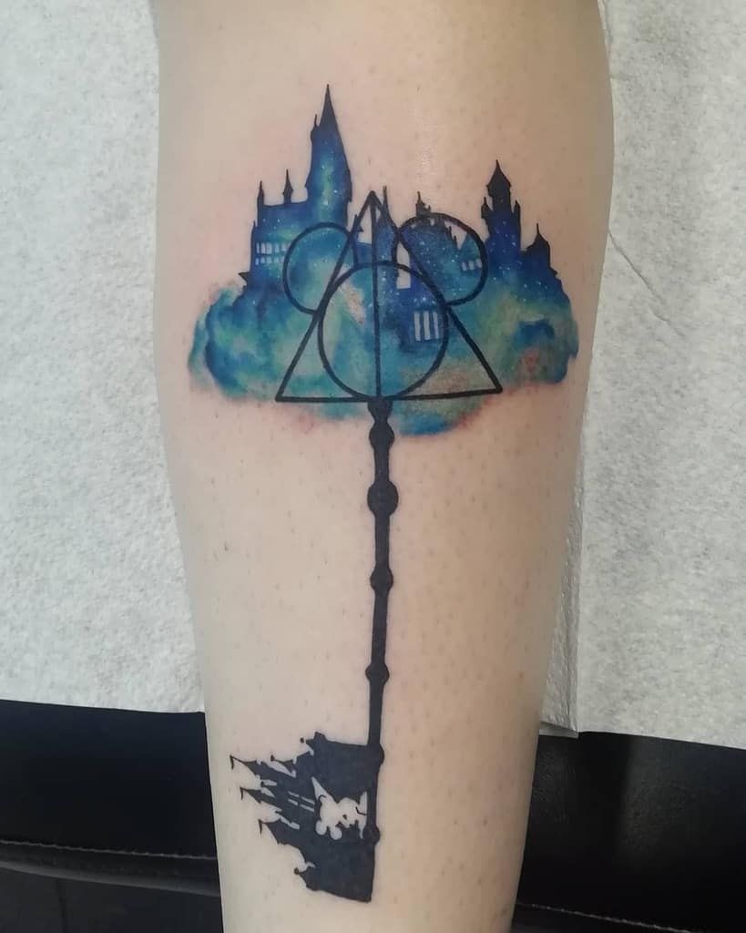 Crossover Castle Keyblade Tattoo Tattoo Design