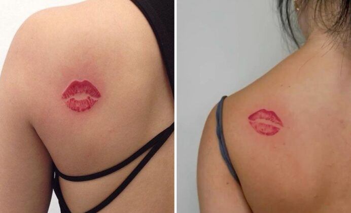31+ Kiss Tattoo Ideas & Inspiration
