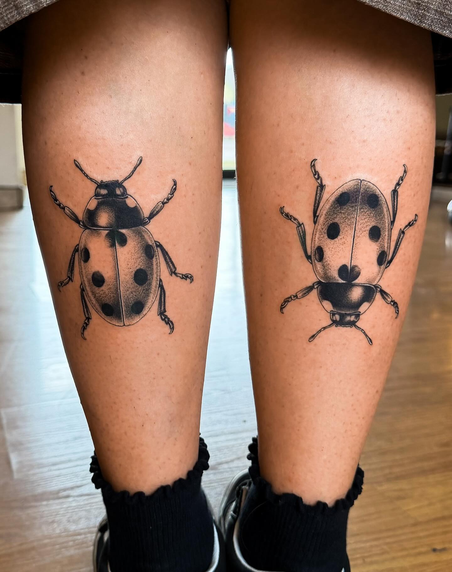 Matching Ladybug Pair Tattoo Tattoo Design